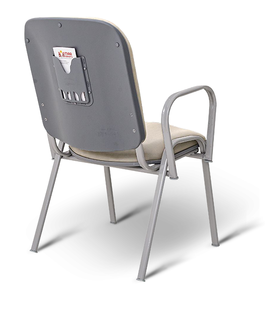 Poltrona Mateus com Braços BEge