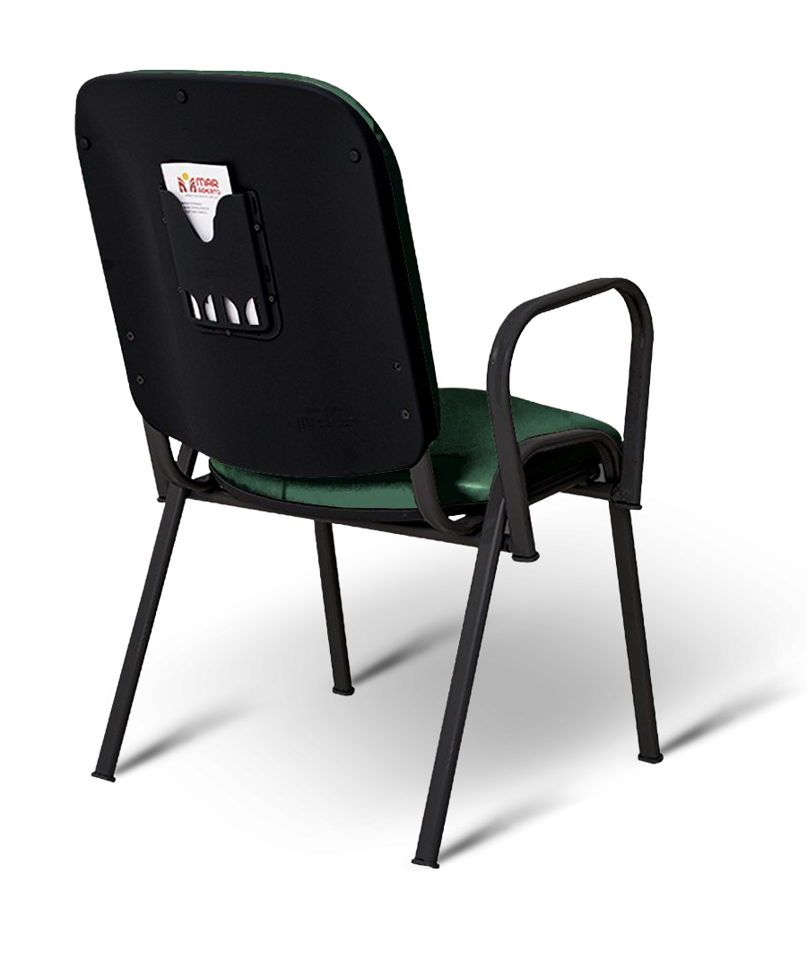 Poltrona Mateus com Braços Verde