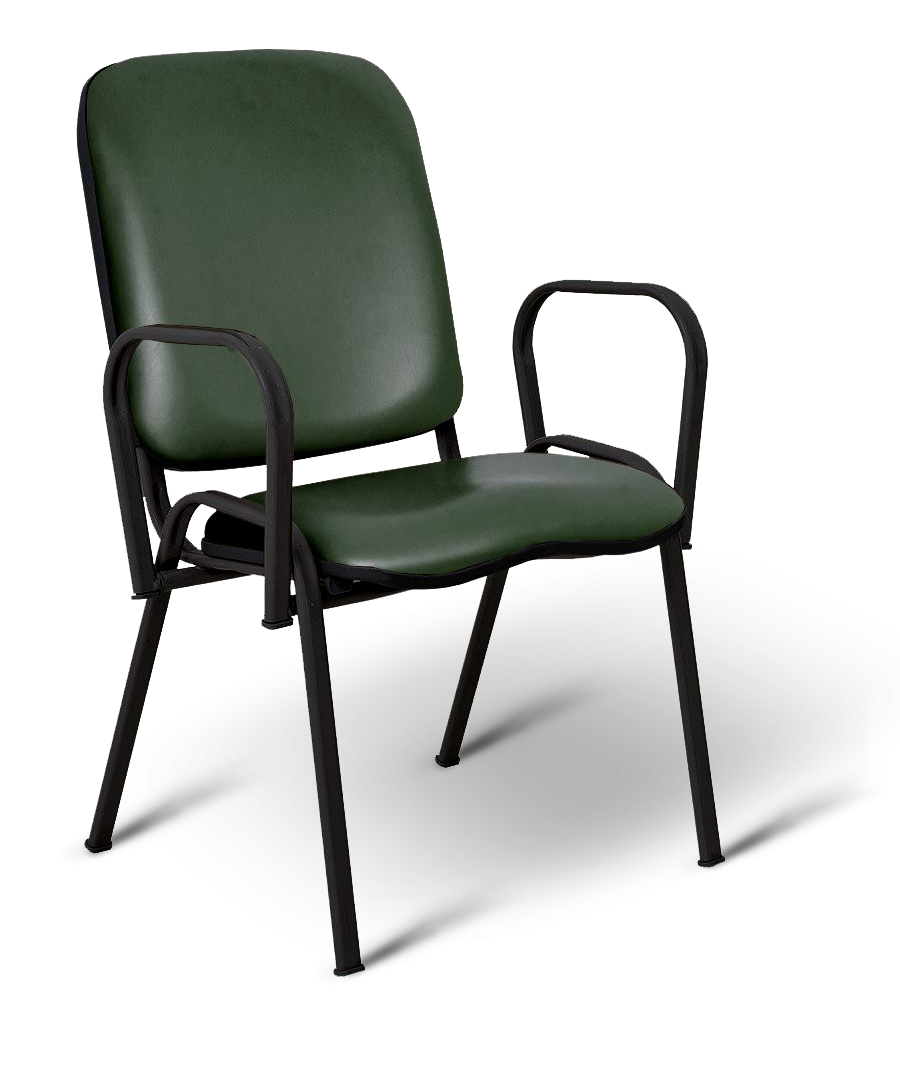 Poltrona Mateus com Braços Verde