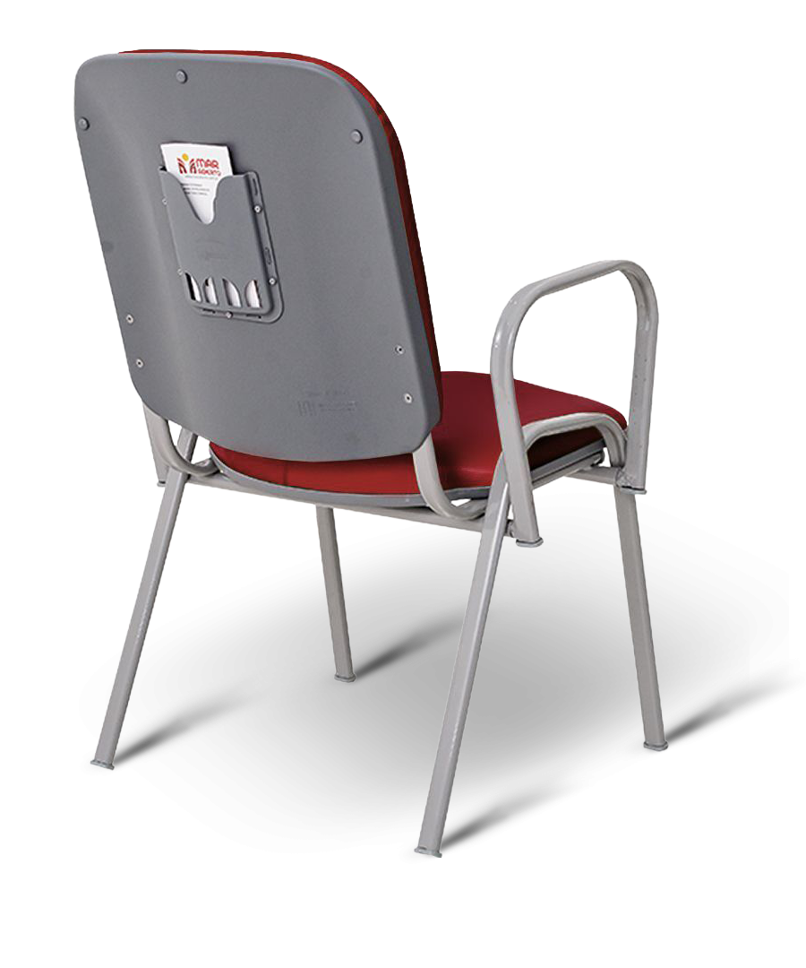 Poltrona Mateus com Braços Vinho