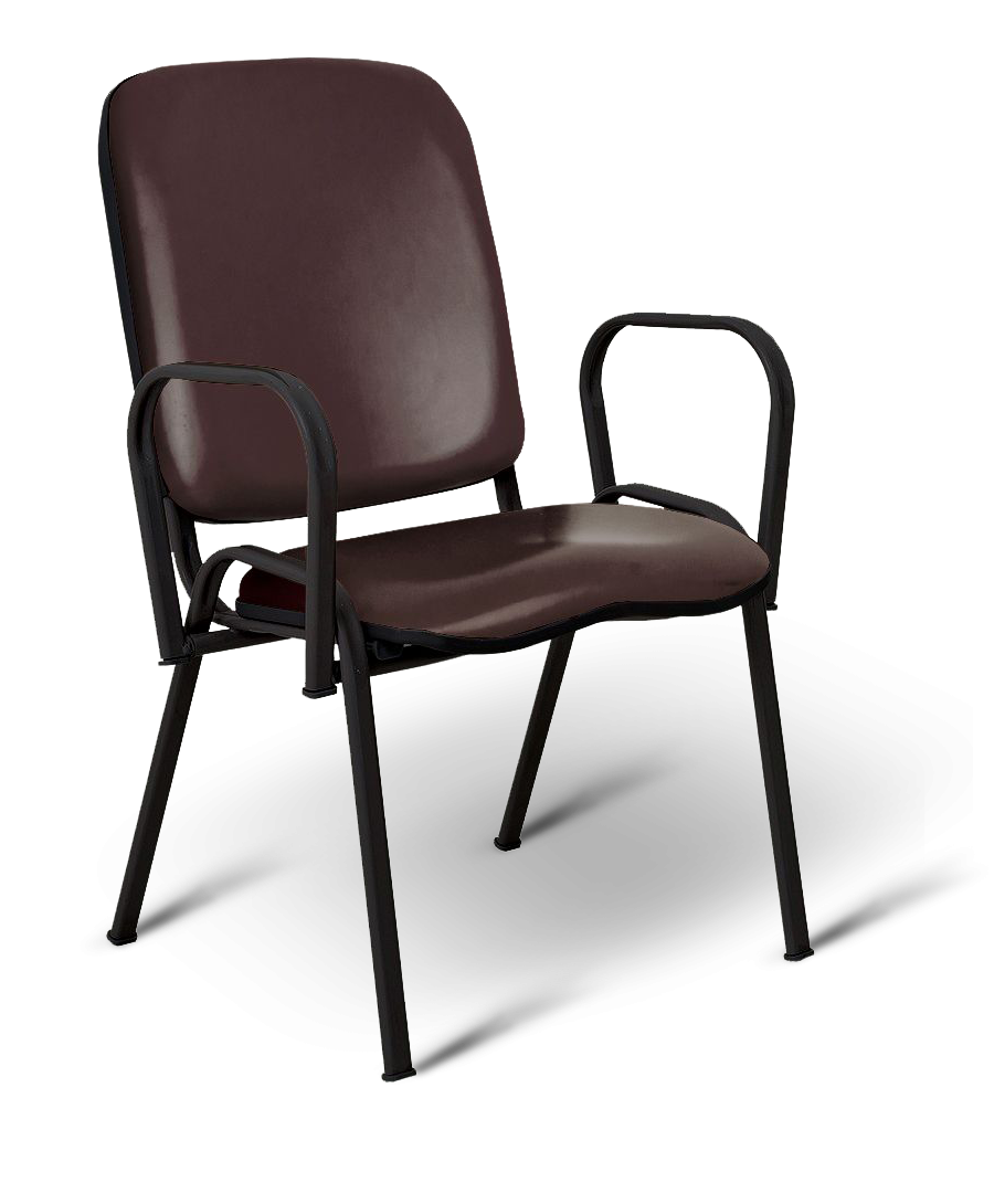 Poltrona Mateus com Braços Café