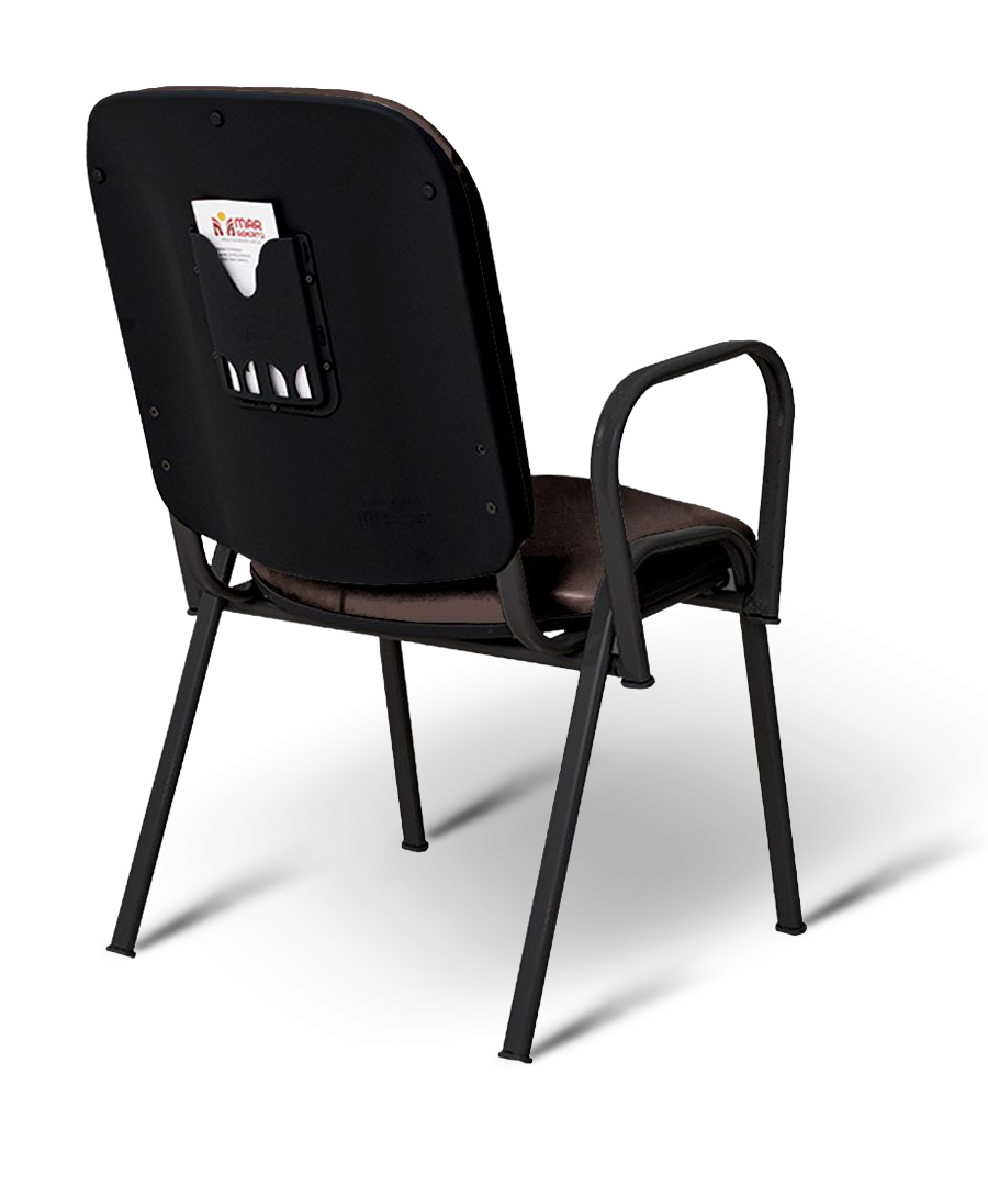 Poltrona Mateus com Braços Café