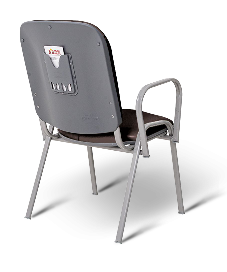 Poltrona Mateus com Braços Café