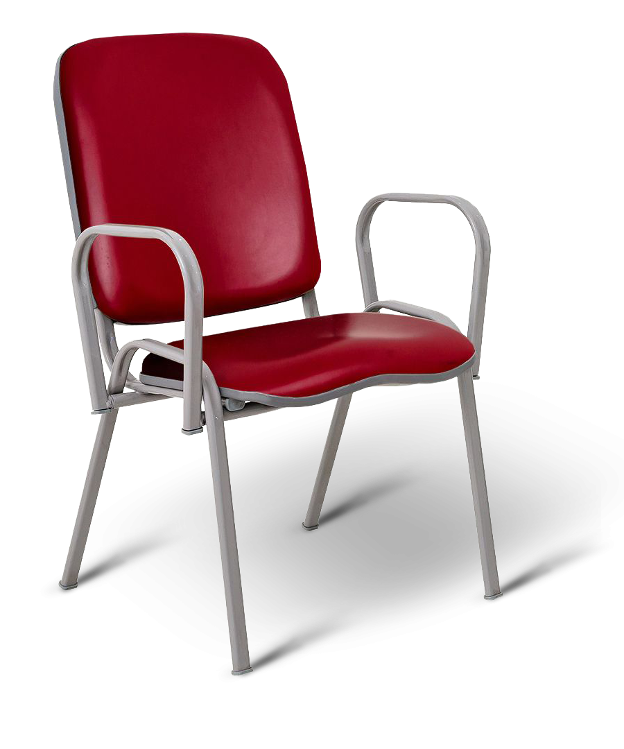 Poltrona Mateus com Braços Vinho