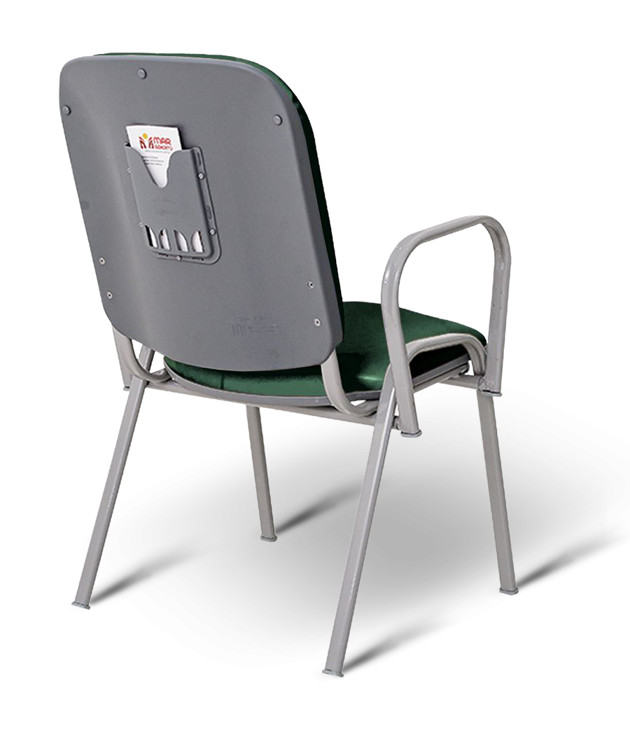 Poltrona Mateus com Braços Verde